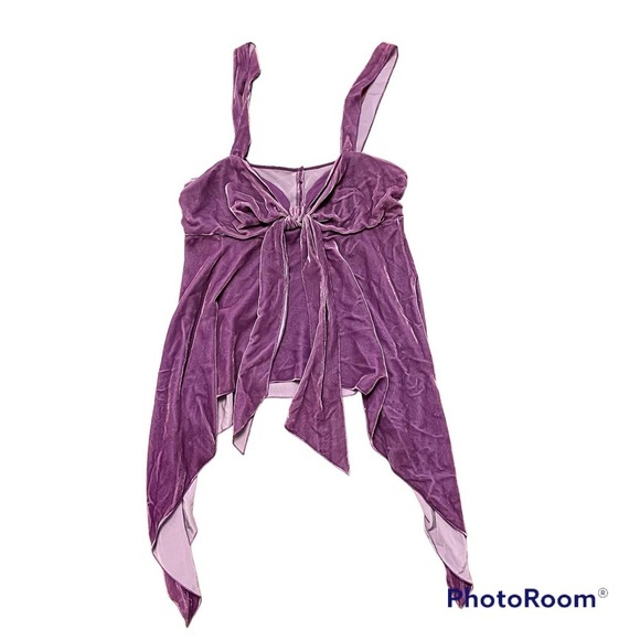 Victorias Secret Babydoll Velvet tank Top Small - Picture 1 of 7